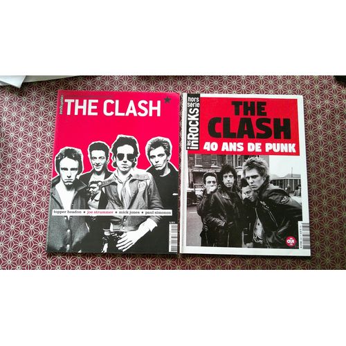The Clash Et Joe Strummer - The Clash 40 Ans De Punk. 2 Volumes Les Inrockuptibles Hors Série 2003 Et 2017