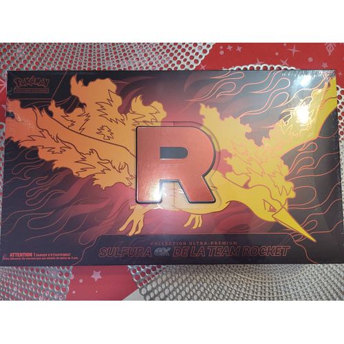 Pokemon Coffret Upc Sulfura Team Rocket Scellée Fr