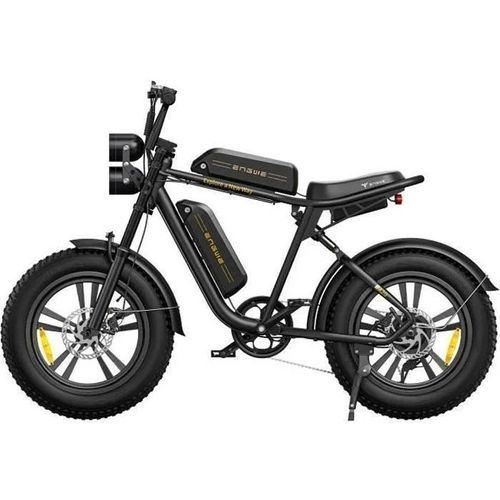 Engwe M20 - Vélo Électrique 20 Pouces - Autonomie 120 Km - Batterie 48 V 26 Ah - Noir