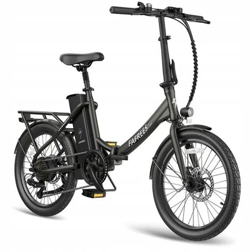Vélo Électrique Engwe P26 25km/H Moteur 250w Autonomie 55-100km Shimano 7 Vitesses E-Bike Suspension Avant 36v17ah Gris