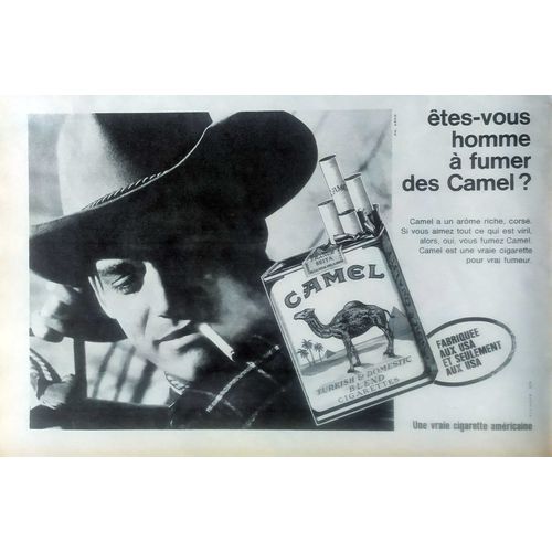 Publicité Papier - Cigarettes Camel De 1964