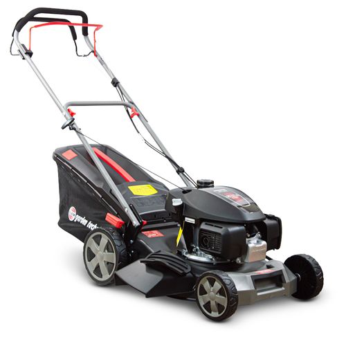 Tondeuse thermique tractée 145CC avec moteur Honda, mulching et éjection latérale
