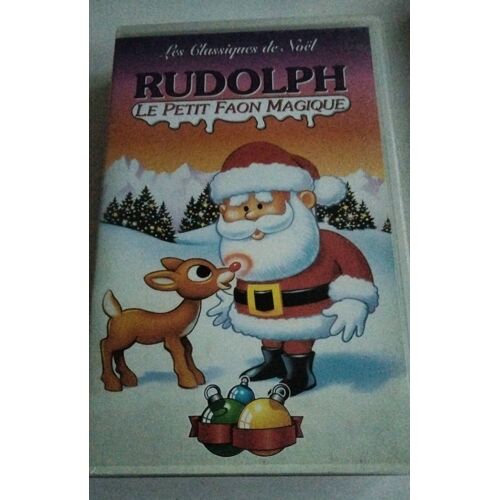 Vhs Les Classiques De Noël Rudolph Le Petit Faon Magique