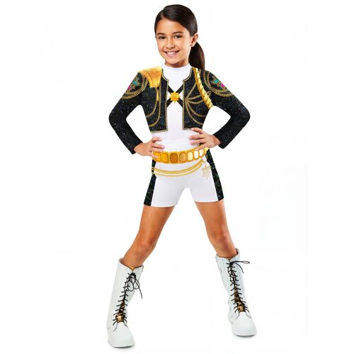 Déguisement Classique Rumi Golden Kpop Demon Hunter Fille - Taille: 5 À 6 Ans (110 À 116 Cm)