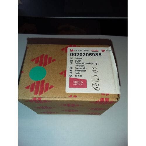 Boîtier microswitch Saunier Duval 0020205985