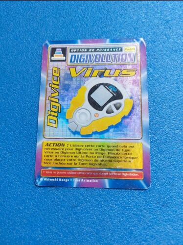 Digivice Virus Mp 124 Carte Card Digimon Game