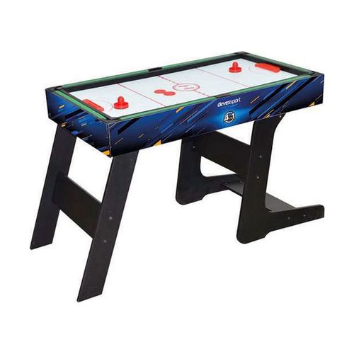 Table de jeux pliable 4 en 1 BigBuy Fun MDF ping pong baby foot billard hockey compacte maison loisirs
