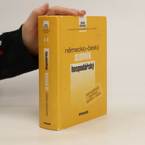 Nemecko-Cesky Hospodarsky Slovnik. Wirtschaftsworterbuch Deutsch-Tschechisch. | Josef Burger