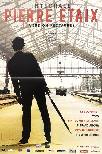 Pierre Étaix L'Intégrale -Véritable Affiche De Cinéma Pliée -Format 40x60 Cm- Le Soupirant, Yoyo, Tant Qu'On A La Santé, Le Grand Amour, Pays De Cocagne - Réédition 2010 #