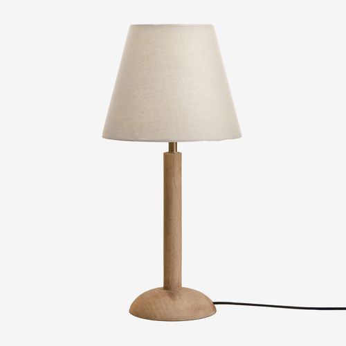 Lampe De Table En Bois De Manguier Harry Bois De Mangue