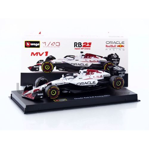 Bburago 1/43 - Red Bull Rb21 - Winner Japan Gp 2025 38233-1-Bburago
