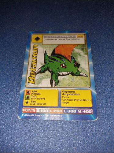 Betamon Mp 87 Carte Card Digimon