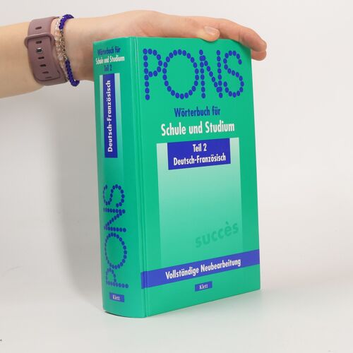 Pons Worterbuch Fur Schule Und Studium | Frederic Auvrai