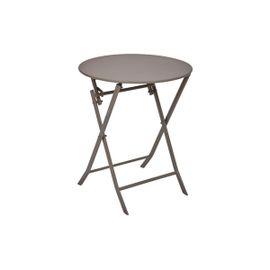 Table De Jardin Ronde Greensboro Ø 60 Cm 2 Places Café - Hespéride