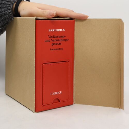 Verfassungs- Und Verwaltungsgesetze | Sartorius