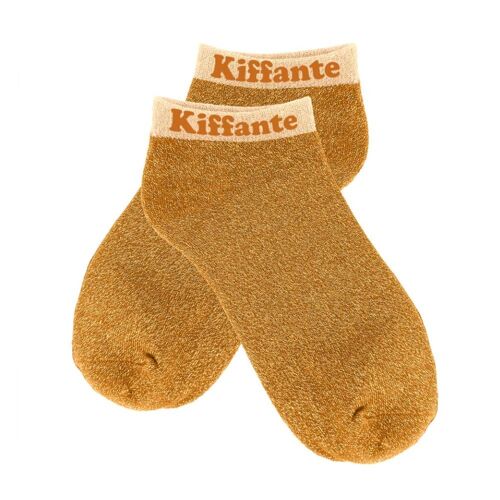 PAIRE DE SOCQUETTES PAILLETTES KIFFANTE FEMME