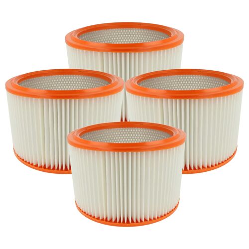 vhbw 4x Filtres à lamelles compatible avec Nilfisk 761-2H, 761-21, 751-71, 751-61, 751-2M, 751-21, 751-11, 751-0H, 751-01 aspirateur à main