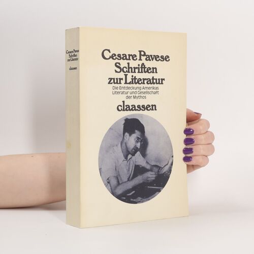 Schriften Zur Literatur | Cesare Pavese