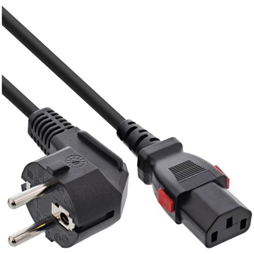 InLine 16955L câble électrique Noir 5 m IEC C13 CEE7/7