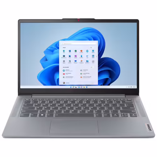 Lenovo IdeaPad Slim 3 14AMN8 AMD Ryzen 5 7520U Ordinateur portable 14" Full HD 16 Go LPDDR5-SDRAM 512 Go SSD Wi-Fi 6 (802.11ax) Windows 11 Home Français Gris