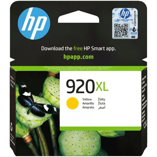 HP 920XL - À rendement élevé - jaune - original - blister - cartouche d'encre - pour Officejet 6500, 6500 E709a, 6500 E709c, 6500A, 6500A E710a, 7500A