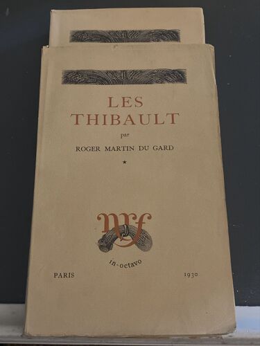 Les Thibault Par Roger Martin Du Gard Volume I Et Volume Ii .