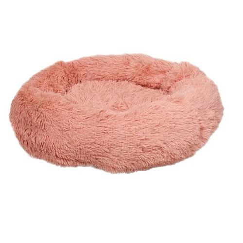 Panier Rond 50 X 18 X 32 Cm Vieux Rose