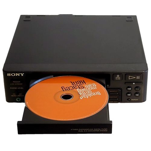 VINTAGE SONY CDP-S37 - MINI LECTEUR CD HIFI - JAPAN - TWIN DAC - 1989 - TBE ++