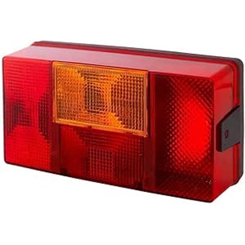 Feu Arrière Hella ¿ Ampoule ¿ Éclairage Remorque ¿ 24v / 12v ¿ Montage ¿ Ece ¿ Couleur Du Verre : Rouge/Jaune ¿ Connecteur Plat ¿ Côté Droit ¿ Quantité : 1 ¿ Réf. 2sd 006 040-141