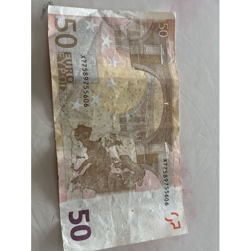 Billet 50€ 2002 Trichet Série X77 Rare