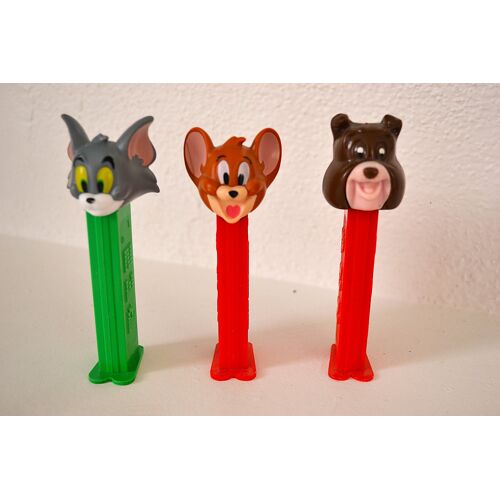 Lot Pez Tom Et Jerry Et Spike Distributeur De Bonbons