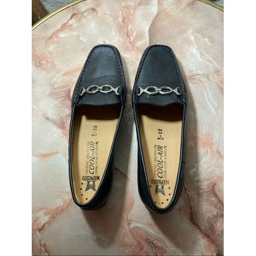 Mocassins Femme Mephisto Neida Black Softy 1200