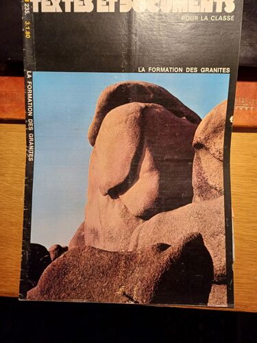 Textes Et Documents Pour La Classe. La Formation Des Granites.