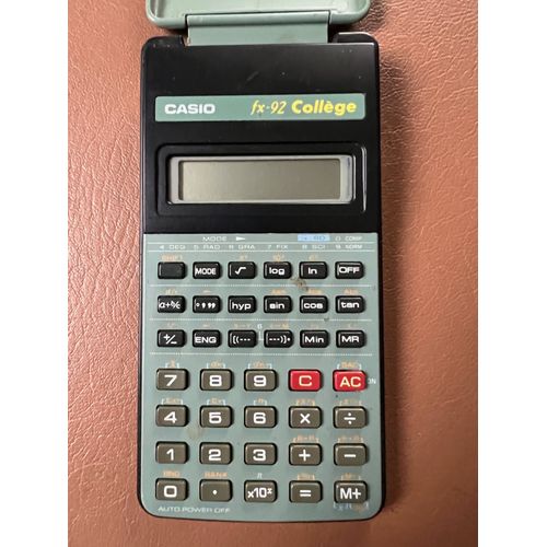 CASIO fx-92 COLLÈGE