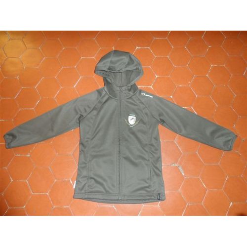 Veste À Capuche D'équitation Marron Fouganza