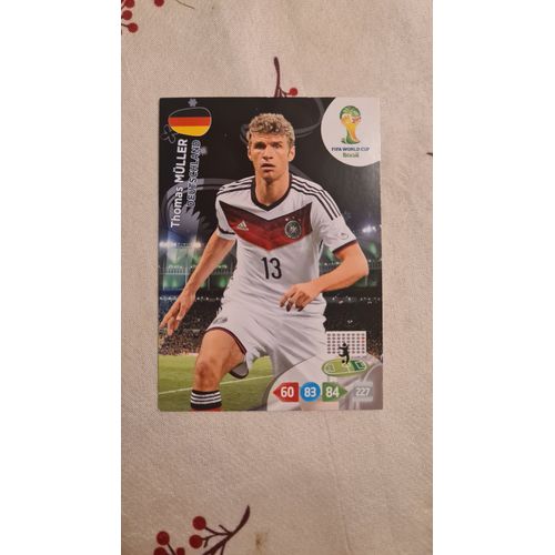 Carte Thomas Muller Adrenalyn Fifa World Cup Brasil