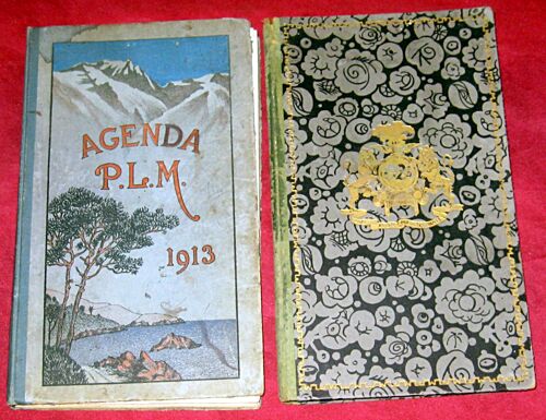 Agenda Plm 1913 Et 1924.