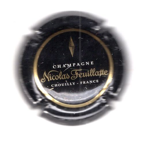 Muselet De Champagne Nicolas Feuillatte Noir