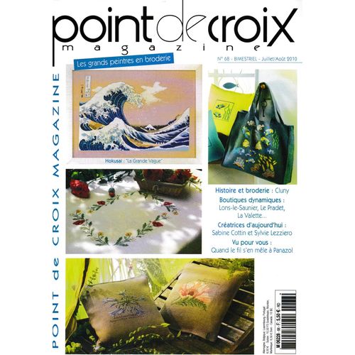 Point De Croix Magazine N° 68 Les Grands Peintres En Broderie