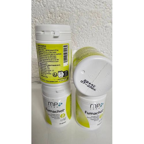 Complément Alimentaire Chien Fumachol Mp Labo Soutien Hépatique Foie
