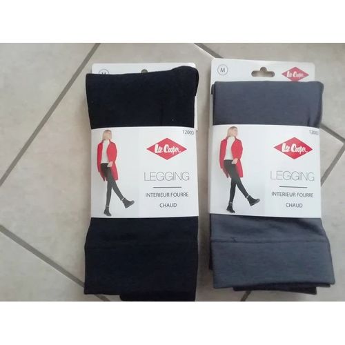 Lot De Deux Collants Sans Pieds - Leggings Lee Cooper Taille M Neuf!