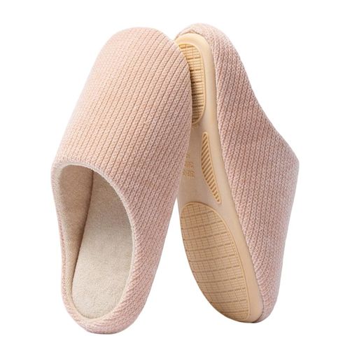 Chaussons D'intérieur Silencieux Pour Automne Et Hiver - Taille 40/41 - Semelle Antidérapante 25,5 Cm - Confortables Et Chauds Pour Hommes Et Femmes - Matière Légère Et Douce,