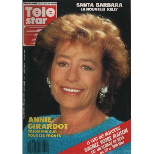 Tele Star 616 1988 Annie Girardot/Zarai/Claire Nadeau/Charlene Tilton/Jean Poiret