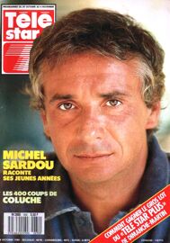 Tele Star 630 1988 Michel Sardou/Speakerines / Dorothee, Evelyne Leclercq/Miou Miou/Coluche/Luchini/Rampling/Gabrielle Lazure/Les Charlots