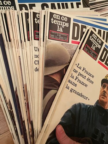 Lot De 66 Magazines : En Ce Temps Là De Gaulle