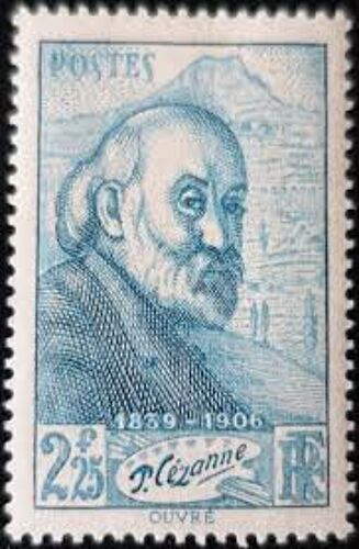 Centenaire De La Naissance Du Peintre Paul Cézanne Année 1939 N° 421 Yvert Et Tellier Luxe