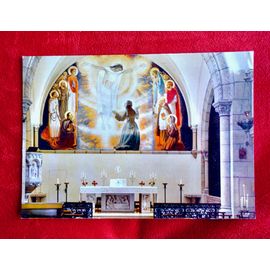 Carte Postale Paray-Le-Monial. Saône Et Loire. Bourgogne. Sanctuaire De La Chapelle Des Apparitions (Peinture Murale De M.Luc Barbier).