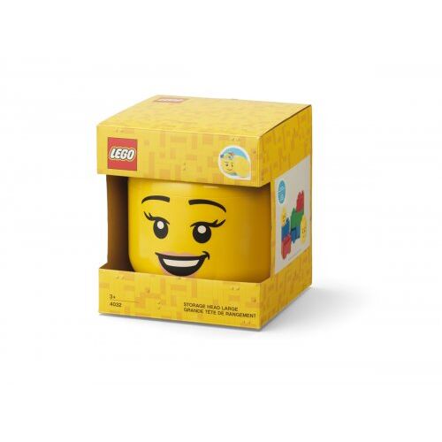 Lego Rangement Tête Grand Fille Sourire Dents