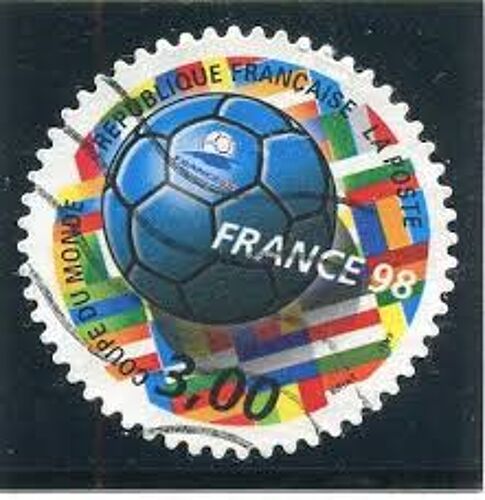 Coupe Du Monde De Football "France98" (5) Année 1998 Autoadhésif N° 3140 Ou 17 Yvert Et Tellier Luxe