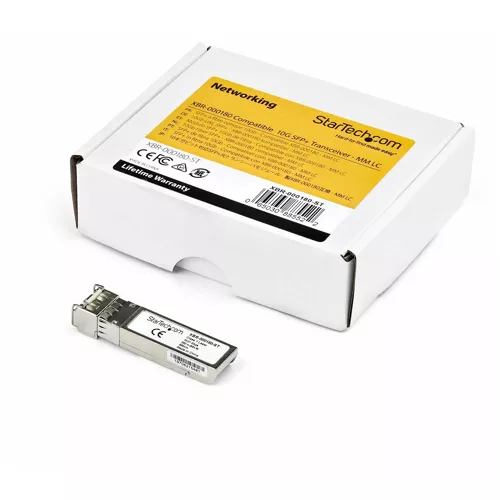StarTech.com Module de transceiver SFP+ compatible Extreme Networks 10302 - 10GBase-LR - Garantie a vie - 10 Gbps - 10 km (10302-ST) - Module transmetteur SFP+ (équivalent à : Extreme Networks 10302) - 10GbE - 10GBase-LR - mode unique LC -...